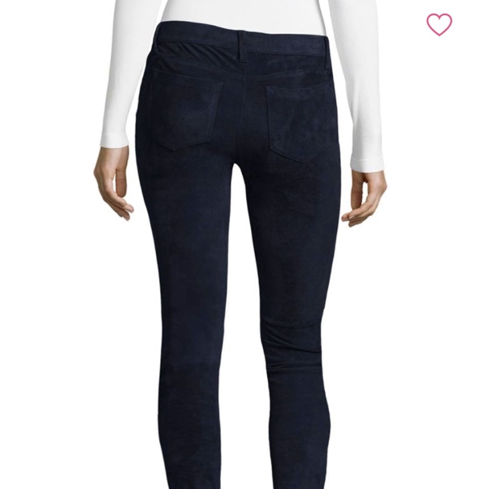 NWOT J Brand Suede Twilight Blue Skinny Jeans